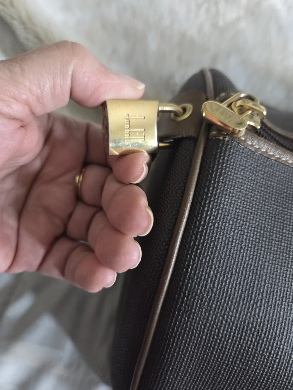 Dunhill Boston Duffel Bag